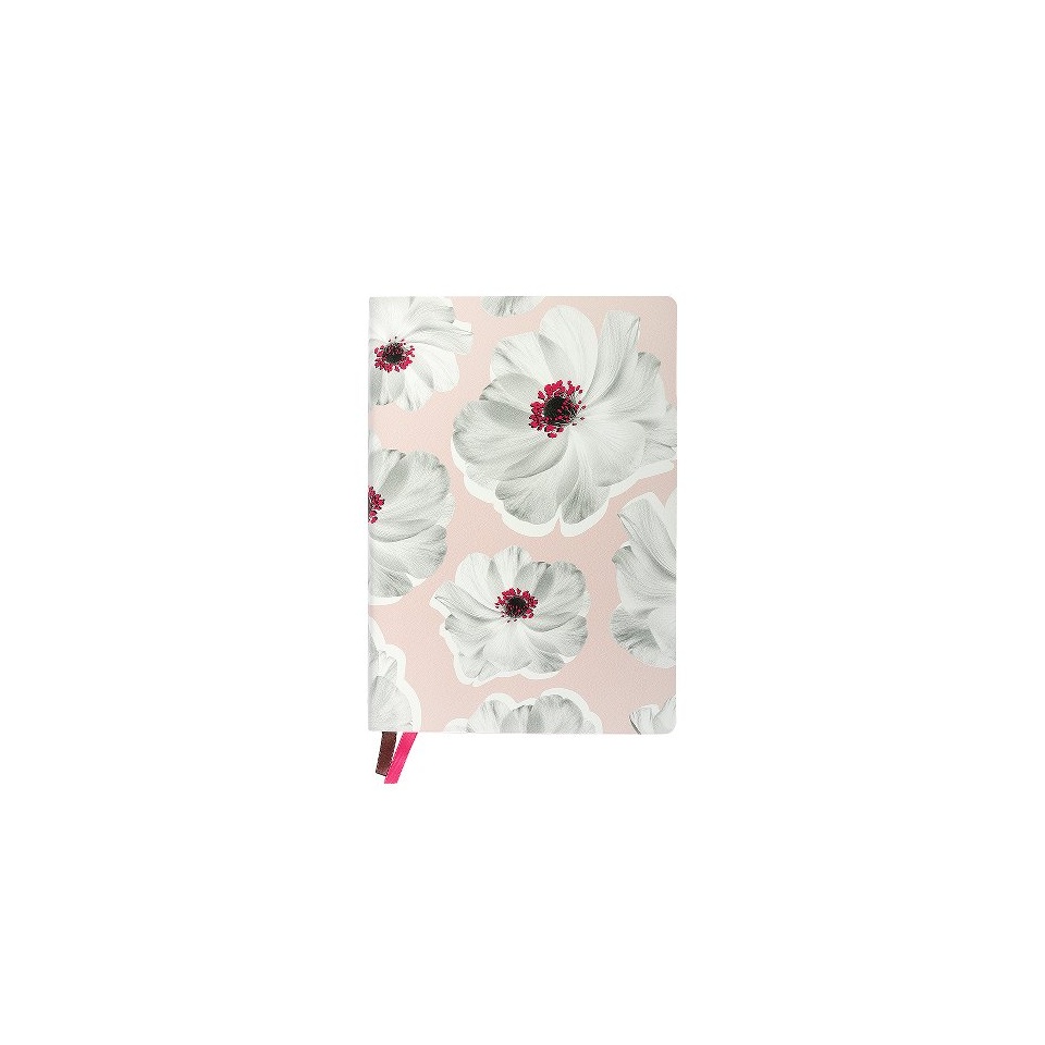 ARTE märkmik A5 Sügis roosa valged lilled