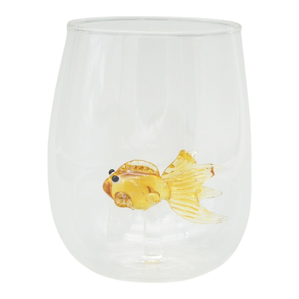 WINKEE joogiklaas Goldfish/kuldkala 600ml 18166