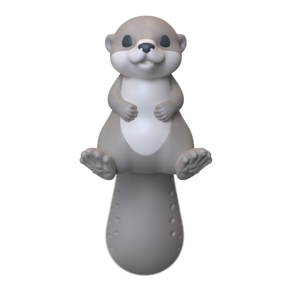 Winkee teesõel saarmas Otter