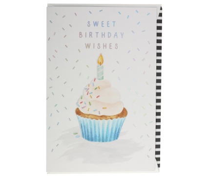 ARTE õnnitluskaart Sweet birthday wishes