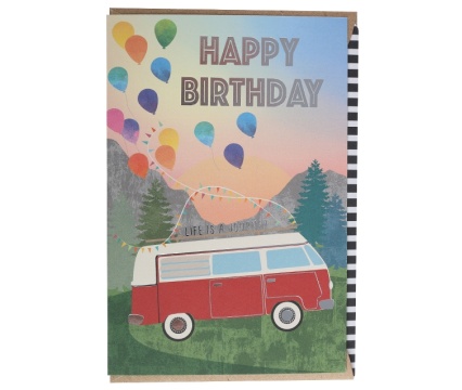 ARTE õnnitluskaart Happy birthday,Life is a jorney!