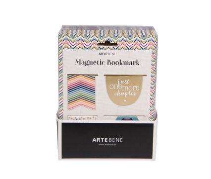 ARTE järjehoidja magnetiga 4tk Love Reading assortii*