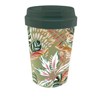 ChicMic kohvitops 350ml Easy Cup - Leaves*