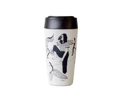 ChicMic kohvitops 420ml Deluxe Cup - Coffee break