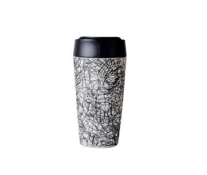 ChicMic kohvitops 420ml Deluxe Cup - Scribble*