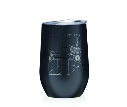 ChicMic termoskruus 420ml Bioloco Office must Extra Fly (DeLorean)