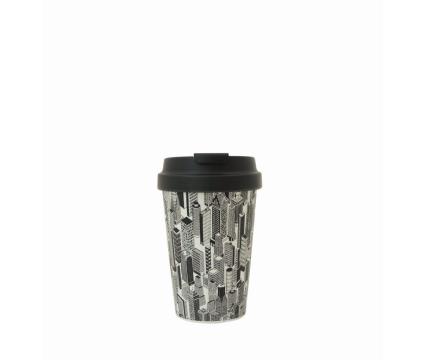 ChicMic kohvitops 350ml Easy Cup - Concrete Jungle