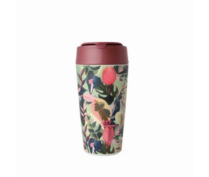 ChicMic kohvitops 420ml Deluxe Cup - Tropical Leaves