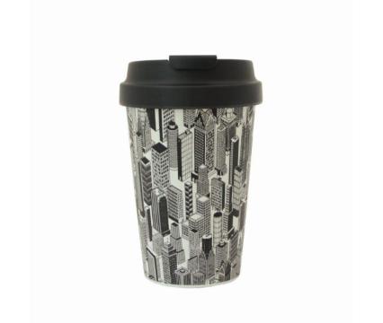 ChicMic kohvitops 350ml Easy Cup - Concrete Jungle*