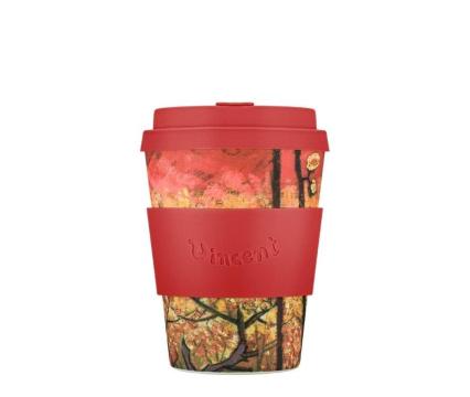 Ecoffee Wood kohvitops 350 Van Gogh Flowering Plum Orchard*