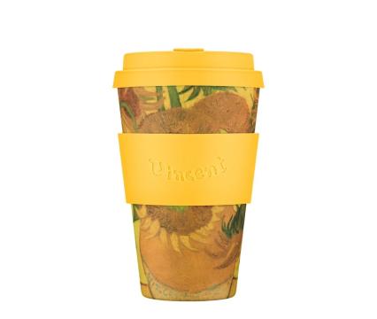 Ecoffee Wood kohvitops 400 Van Gogh Sunflowers, 1889*