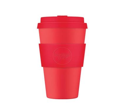 Ecoffee PLA kohvitops 400ml Meridian Gate (punane)