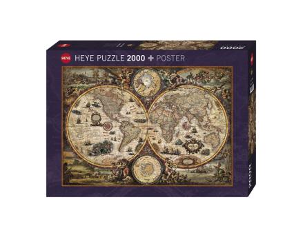 HEYE pusle 2000 MAP Vintage World+poster*