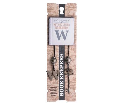 Book Keepers Bookmarks - Letter W