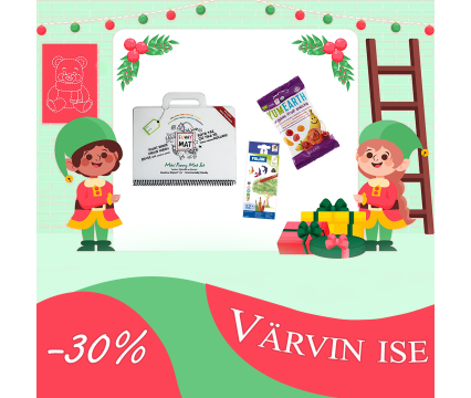 Kinkekomplekt lapsele: Värvin ise