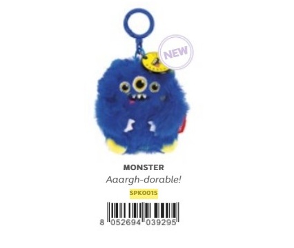 LEGAMI pehme võtmehoidja Monster