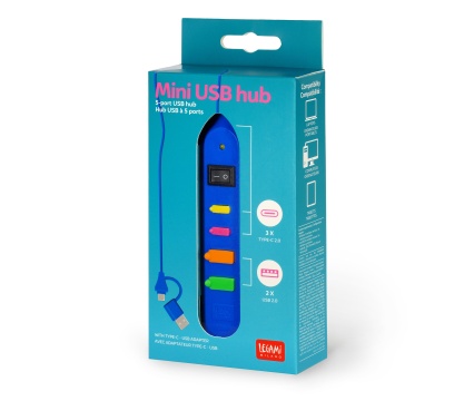 LEGAMI mini USB port Blue