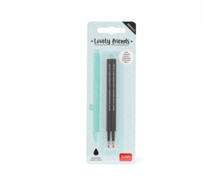 LEGAMI geelpliiatsi sisud 2tk 0,5mm (must) CPP0001