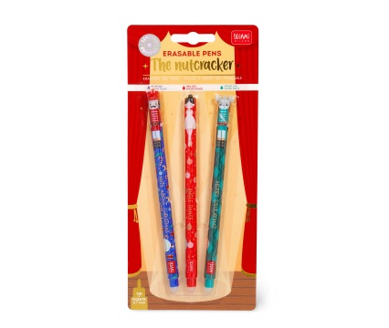 LEGAMI kustutatavate geelpliiatsite kmpl 3tk Christmas