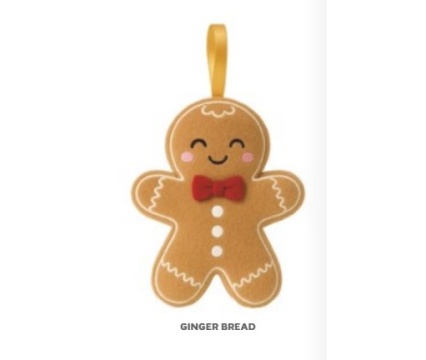 LEGAMI pehme jõulukaunistus Gingerbread