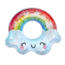 LEGAMI täispuhutav XXL ujumisrõngas Rainbow (2)*