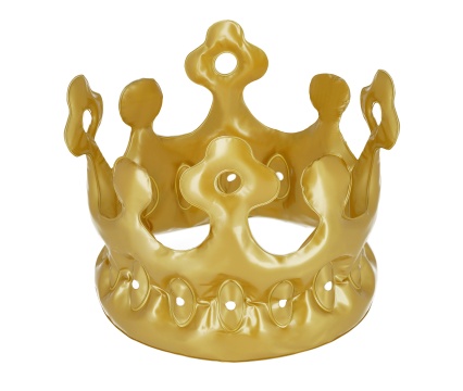 LEGAMI täispuhutav kroon King