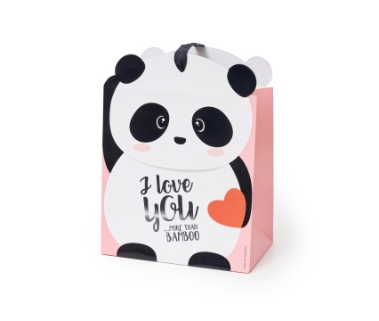 LEGAMI kinkekott M Panda 19x25x11,5cm