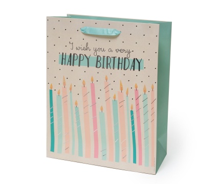 LEGAMI kinkekott L Candles 26,5x32,5x11,5cm