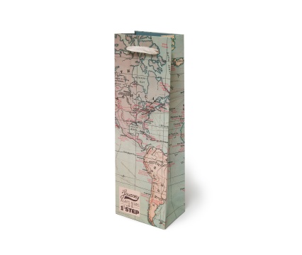 LEGAMI kinkekott pudelile Travel 12x36x8,5cm