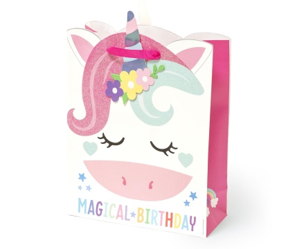 LEGAMI kinkekott L Unicorn 26,5x32,5x11,5cm