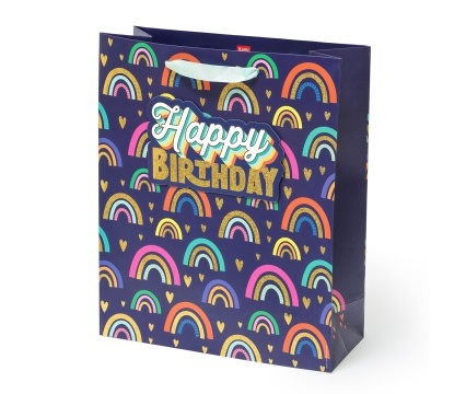 LEGAMI kinkekott L HB rainbow 26,5x32,5x11,5cm