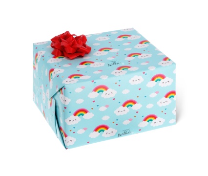 LEGAMI kinkepaber rullis Rainbow 70x200cm