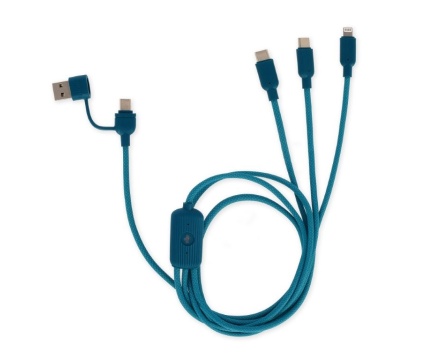 LEGAMI USB kaabel 3in1 THREE HUGS Cactus