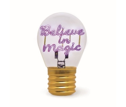 LEGAMI laualamp lambipirnikujuline Bulb Fiction Believe in Magic