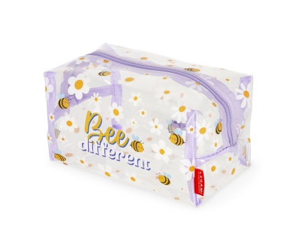 LEAGMI kosmeetikakott läbipaistev Queen Bee Different