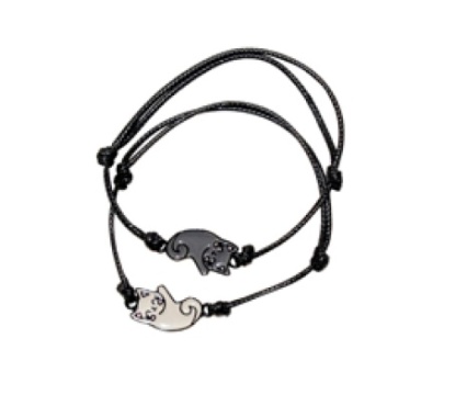 LEGAMI käevõrud Better together 2 tk Kitty/Kiisu