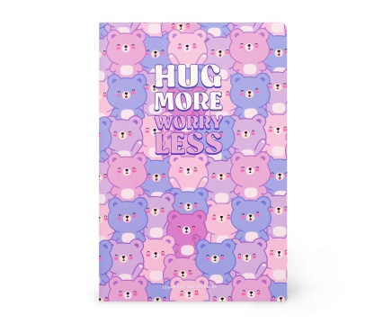 LEGAMI märkmik keskmine 14,2x21cm Teddy/Mõmmi