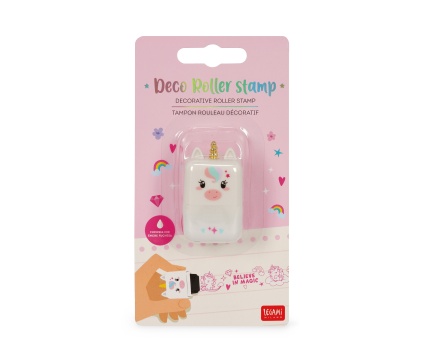 LEGAMI templiroller Unicorn/Ükssarvik (fuksiaroosa)