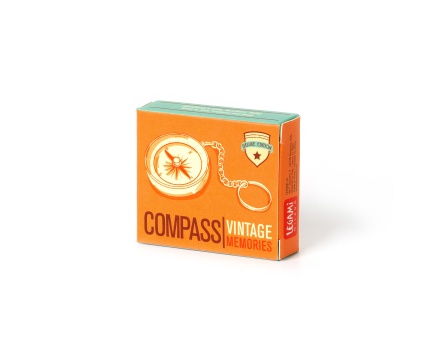 LEGAMI retro kompass võtmehoidjaga