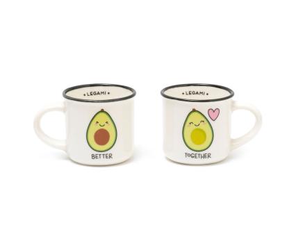 LEGAMI espressokruuside komplekt 50ml x 2tk Avocado