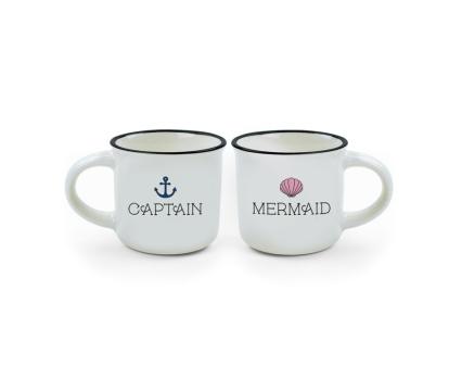 LEGAMI espressokruuside komplekt 50ml x 2tk Captain and Mermaid*