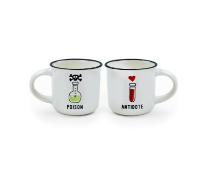 LEGAMI espressokruuside komplekt 50ml x 2tk Poison and Antidote