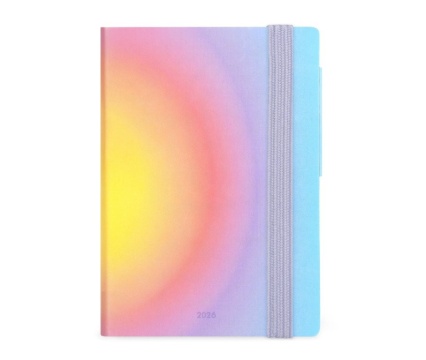 LEGAMI 2026 kalendermärkmik väike 9,5x13,5cm Aura (12kuud/nädal)