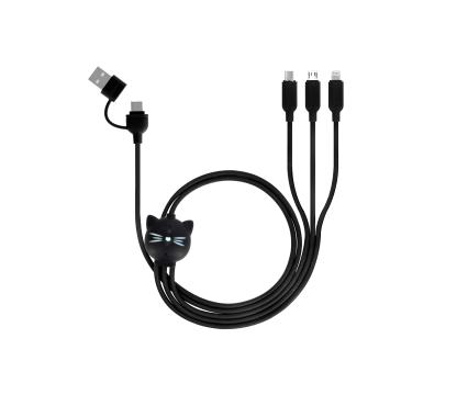 LEGAMI USB kaabel 3in1 Kitty