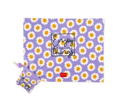 LEGAMI prillipuhastuslapp 19x15cm Daisy