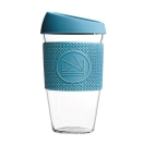 NEON kohvitops klaasist 400ml Super Sonic (sinine)