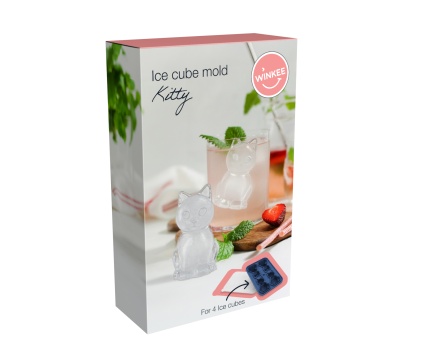 WINKEE jääkuubikute vorm Kitty/Kiisu